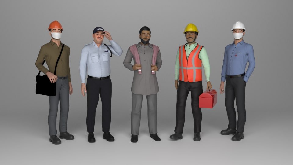 Case studies 6 All Characters Pose