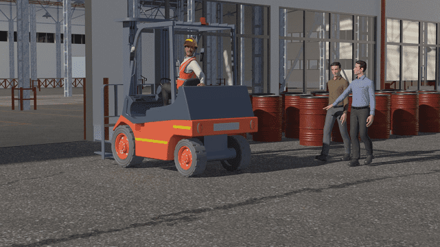 Portfolio 27 Forklift Accident Recreation